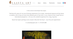 Desktop Screenshot of laasyaart.com